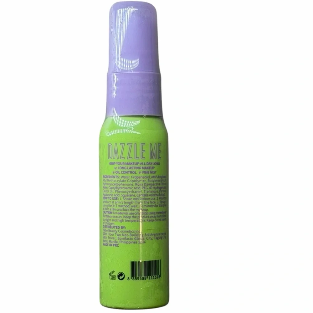 3/$20💗 DazzleMe Get a Grip! Makeup Setting Spray Mini 1 oz